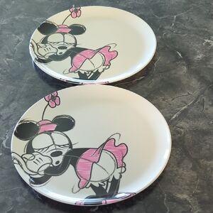 Disney Minnie Mouse Zak Brand Plates